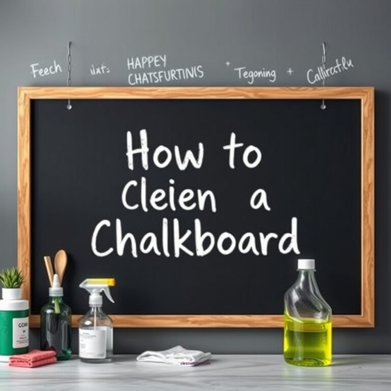 How to Clean a Chalkboard: Simple Steps to Follow