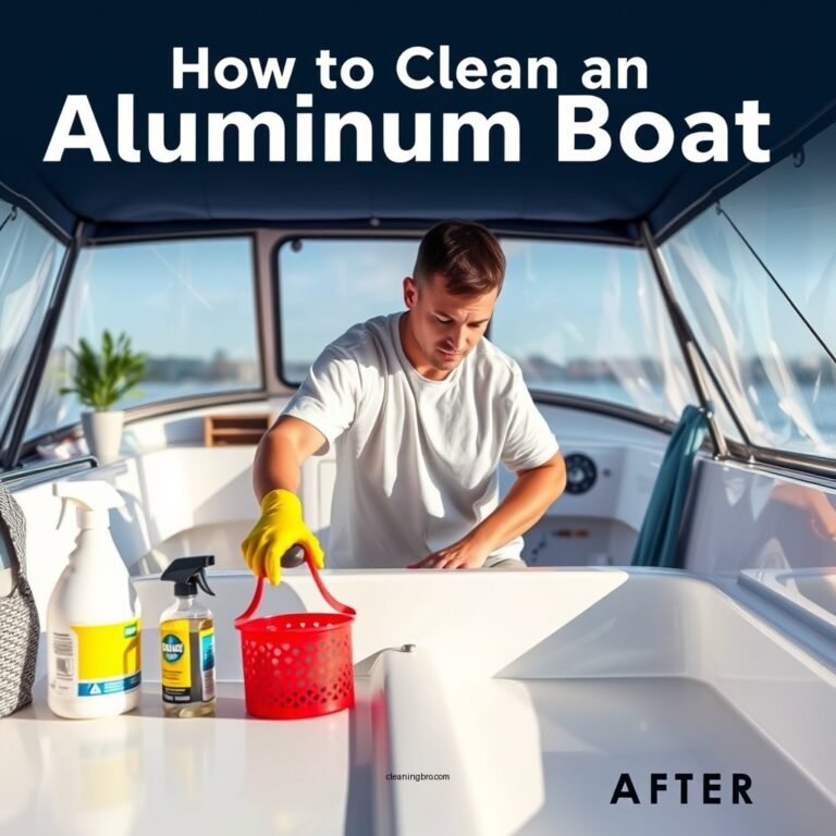 How to Clean an Aluminum Boat: Step-by-Step Guide