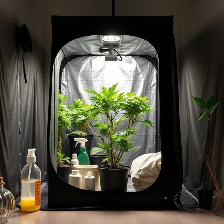 How to Clean a Grow Tent: Step-by-Step Guide