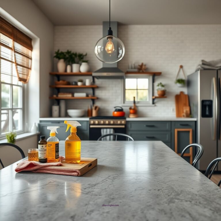 How to Effectively Clean a Concrete Table