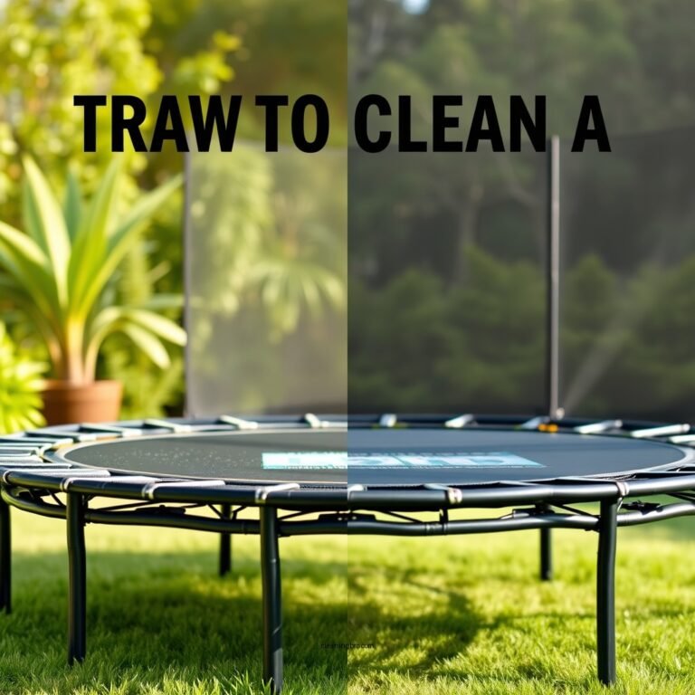 How to Clean a Trampoline Pad: Simple Steps for a Fresh Bounce