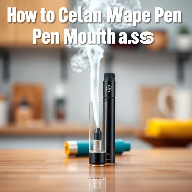 How to Clean a Vape Pen Mouthpiece: A Step-by-Step Guide