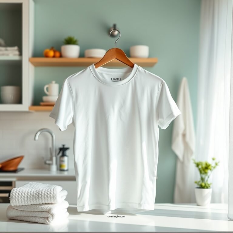 How to Clean a White T-Shirt: Effective Tips