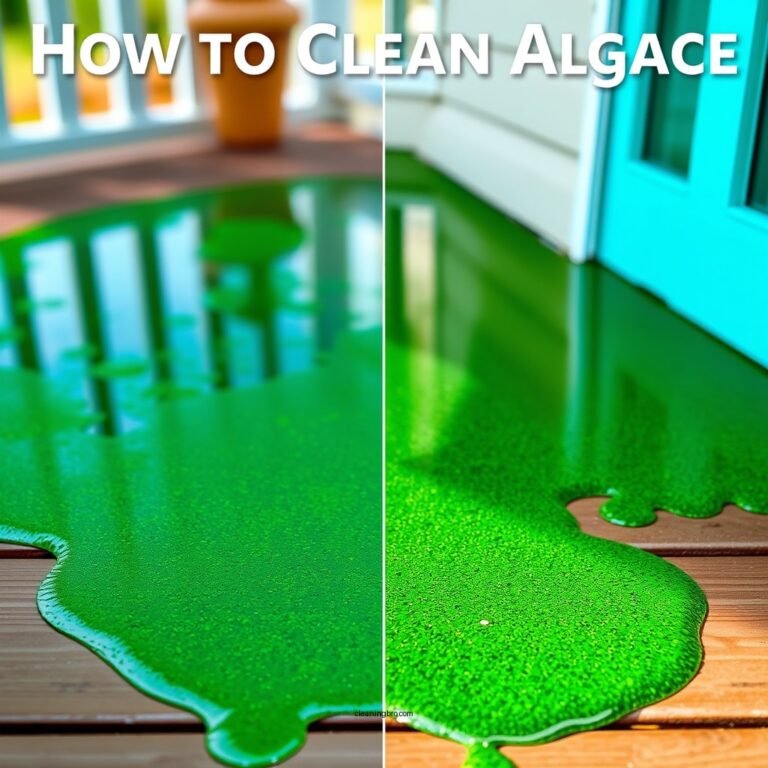 How to Clean Algae Off Your Deck: Effective Methods