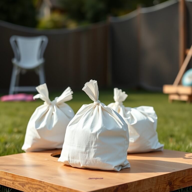 How to Clean Cornhole Bags: Essential Steps