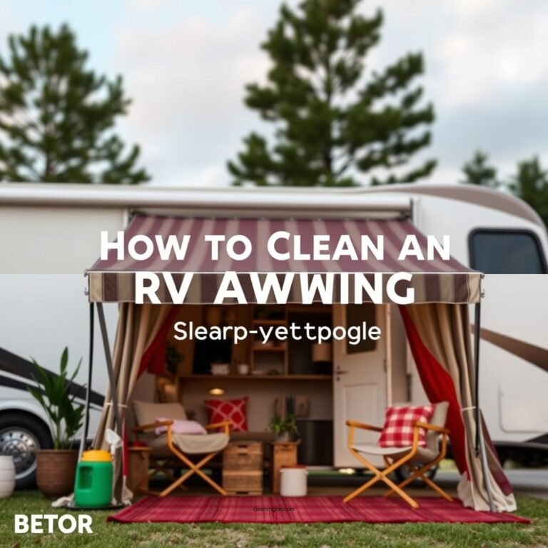 How to Clean an RV Awning: Step-by-Step Guide