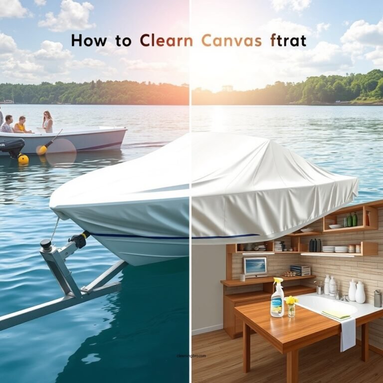 How to Clean a Canvas Boat Cover: Step-by-Step Guide
