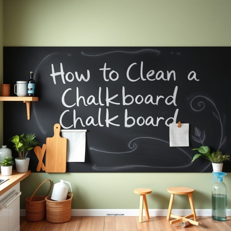 How to Clean a Chalkboard Wall: Simple Steps for a Fresh Look