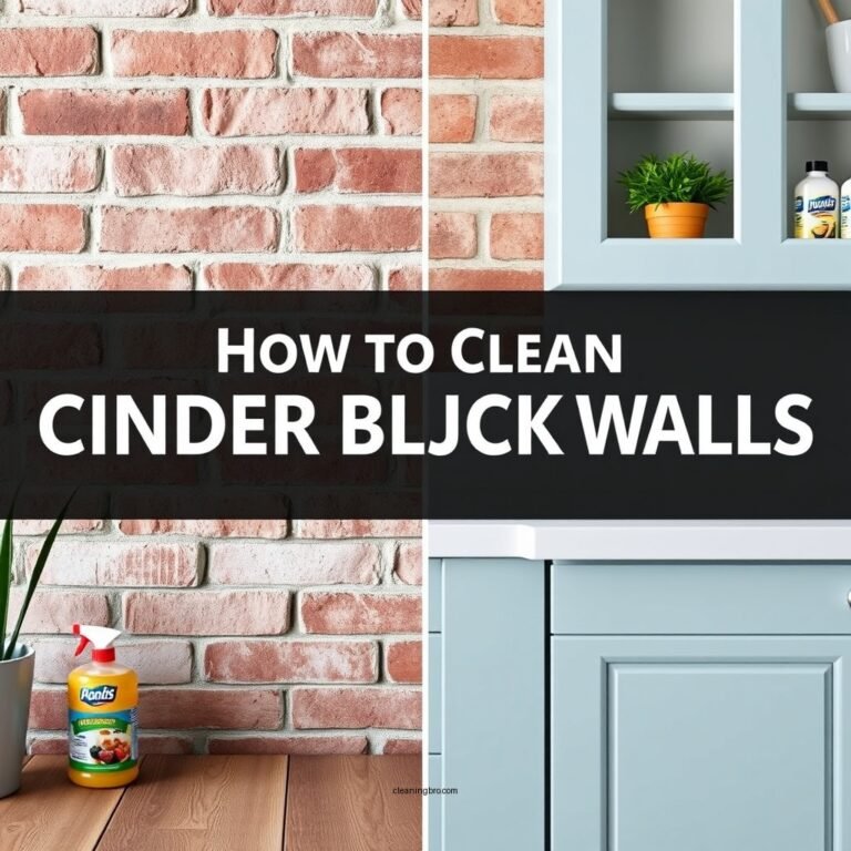 How to Clean Cinder Block Walls: A Step-by-Step Guide