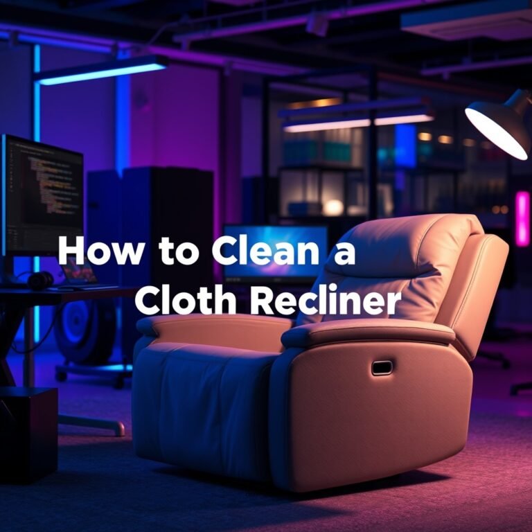 How to Clean a Cloth Recliner: Effective Techniques