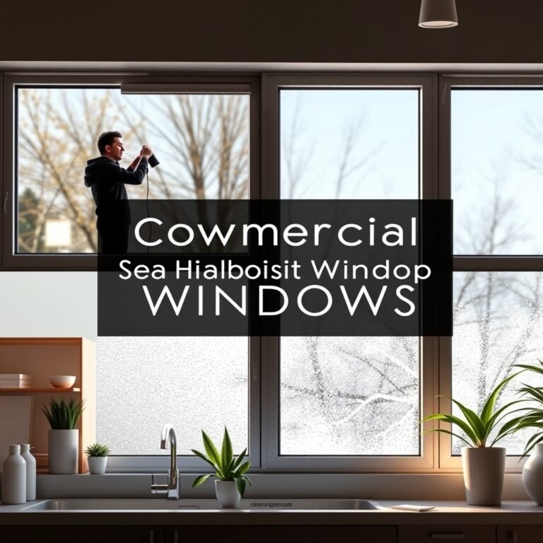 How to Clean Commercial Windows: A Step-by-Step Guide