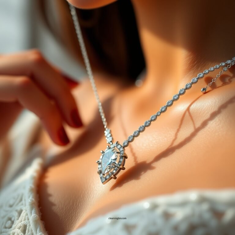 How to Clean a Diamond Necklace: Simple Steps for Sparkling Results