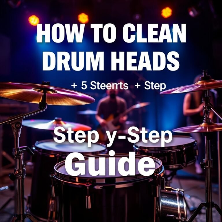 How to Clean Drum Heads: A Step-by-Step Guide