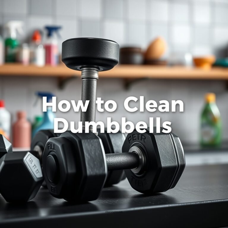 How to Clean Dumbbells: A Step-by-Step Guide