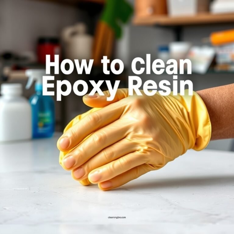 How to Clean Epoxy Resin Off Hands: Effective Methods