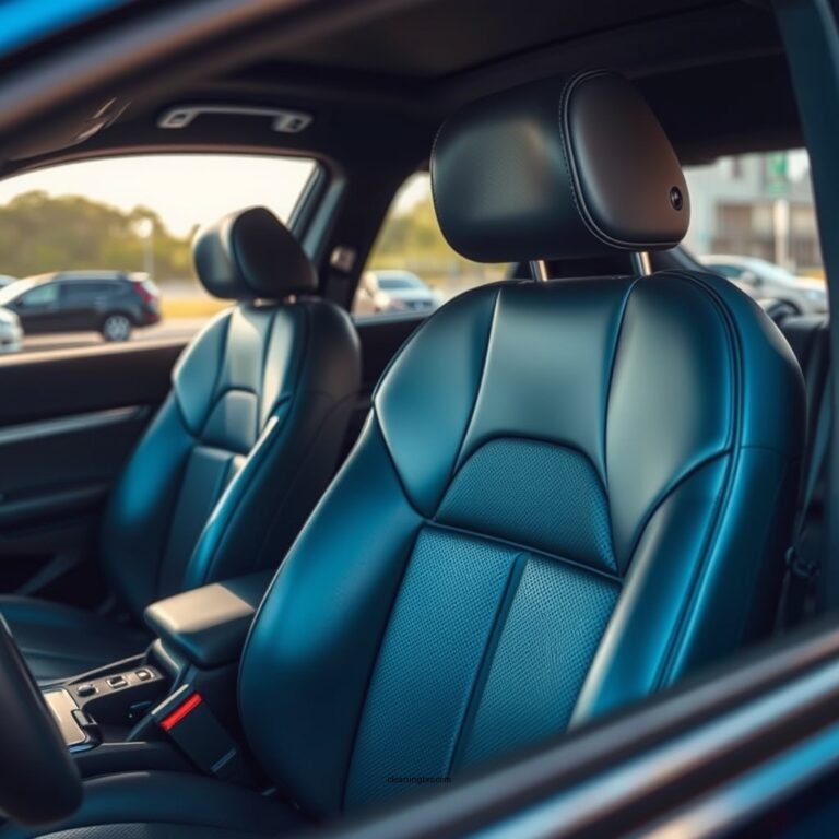 How to Clean Fake Leather Car Seats: Step-by-Step Guide