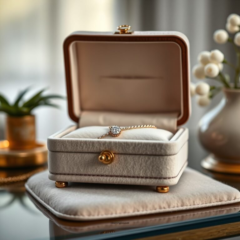 How to Clean a Felt Jewelry Box: Step-by-Step Guide