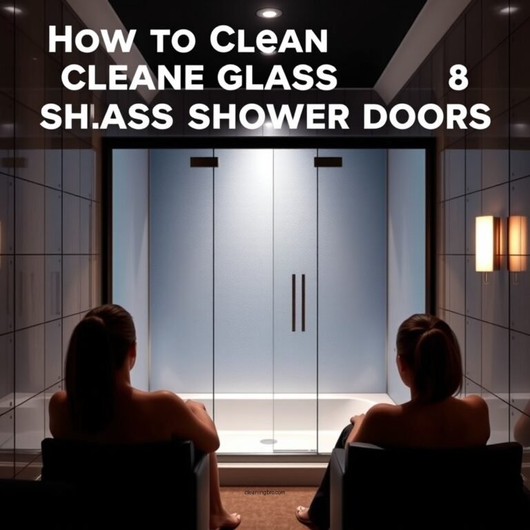How to Clean Frosted Glass Shower Doors: Simple Steps
