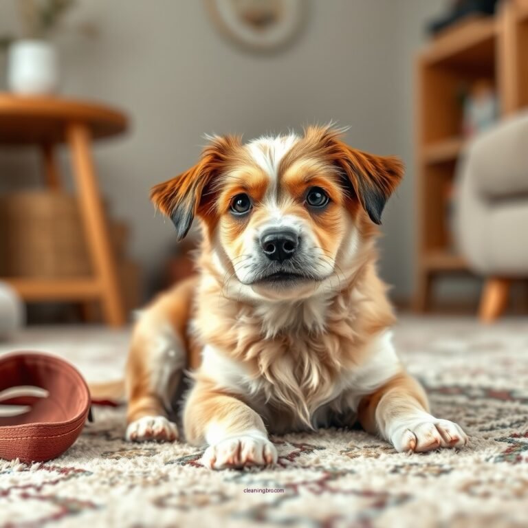 How to Clean Dog Urine from a Wool Rug