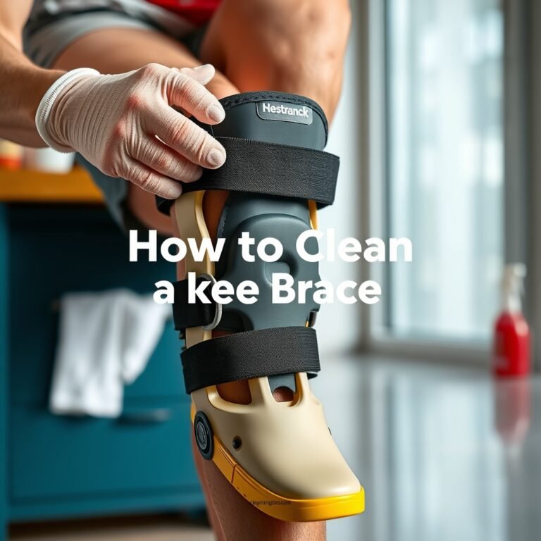 How to Clean a Knee Brace: Effective Methods and Tips