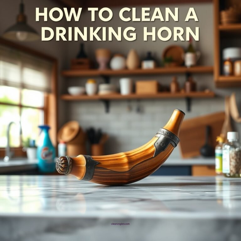 How to Clean a Drinking Horn: A Step-by-Step Guide