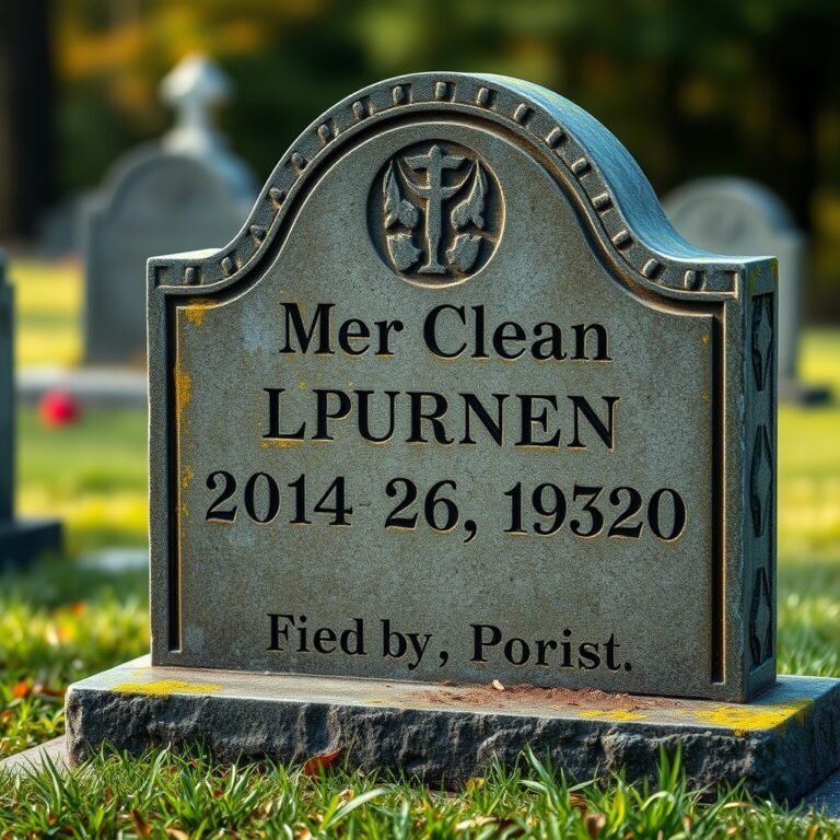 How to Clean Lichen Off a Gravestone: A Step-by-Step Guide
