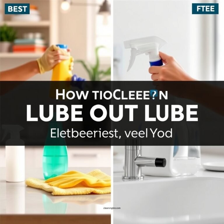 How to Clean Lube Out of You: Effective Methods