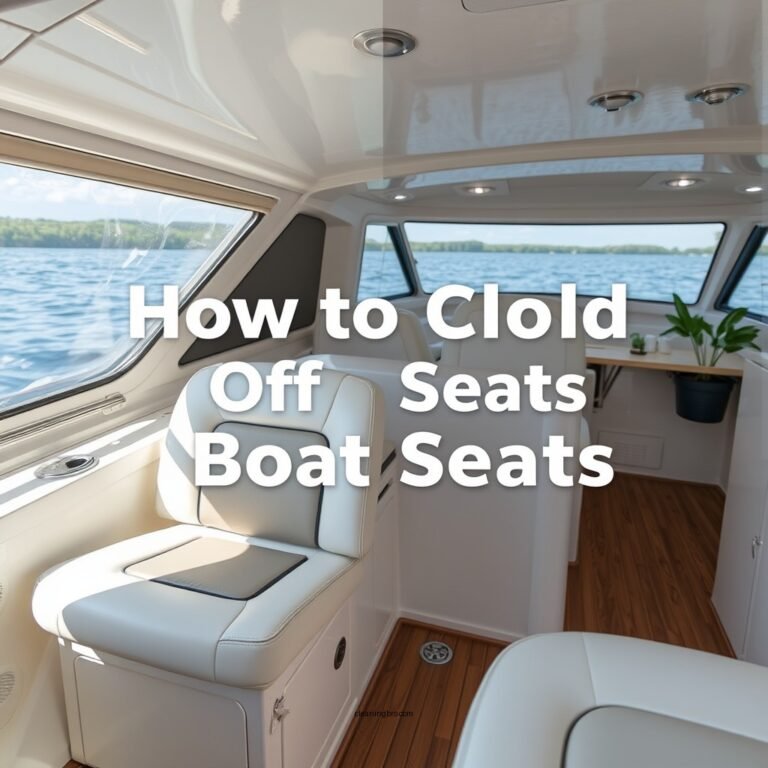 How to Clean Mold Off Boat Seats: Effective Methods