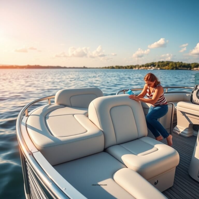 How to Clean Pontoon Seats: Step-by-Step Guide