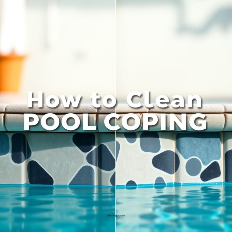 How to Clean Pool Coping: A Step-by-Step Guide