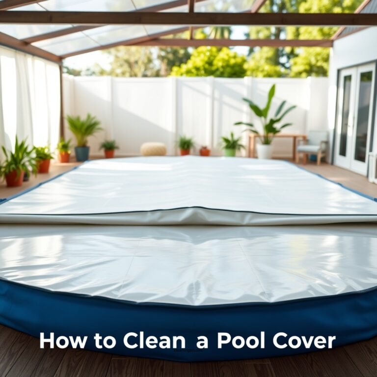 How to Clean a Pool Cover: Step-by-Step Guide