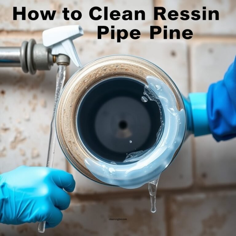 How to Clean Resin Out of a Pipe: Effective Methods