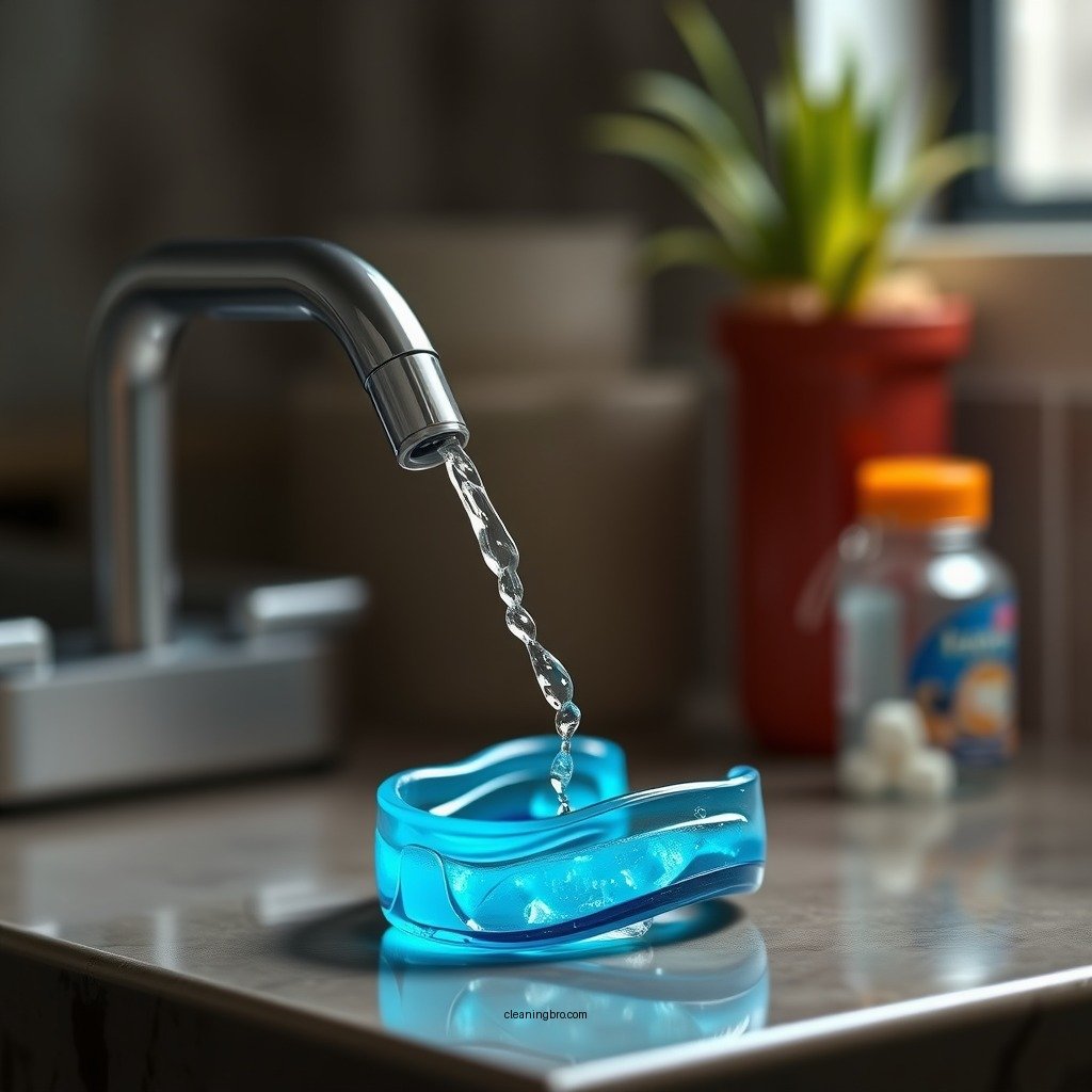 Daily Rinsing and Quick Cleaning - how can i clean my mouthguard