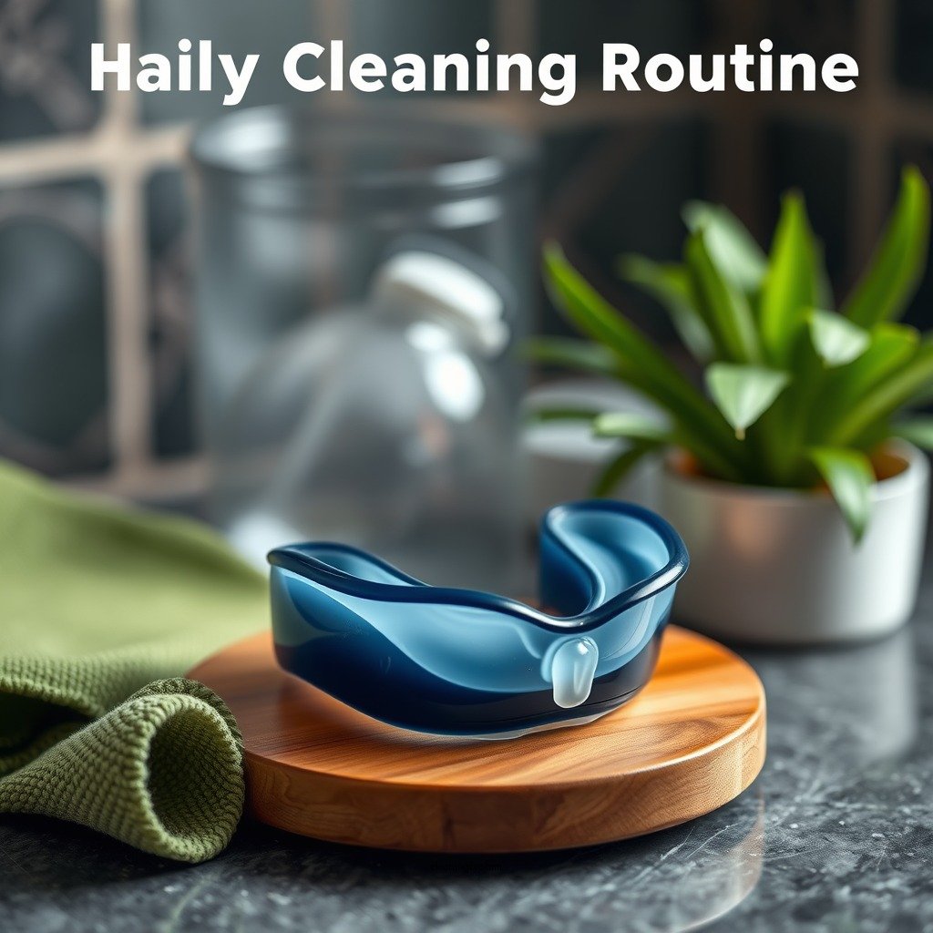 Daily Cleaning Routine - how clean mouth guard