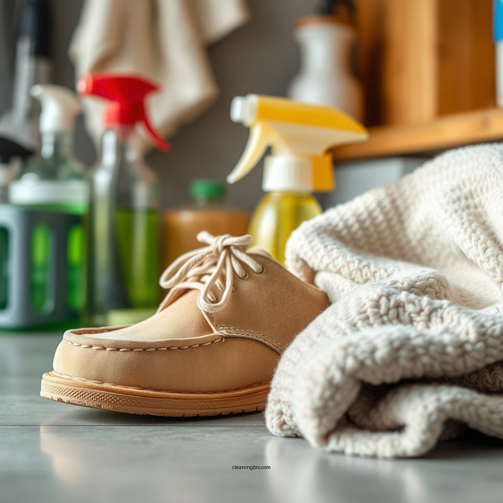 Essential Cleaning Supplies - how clean nubuck shoes