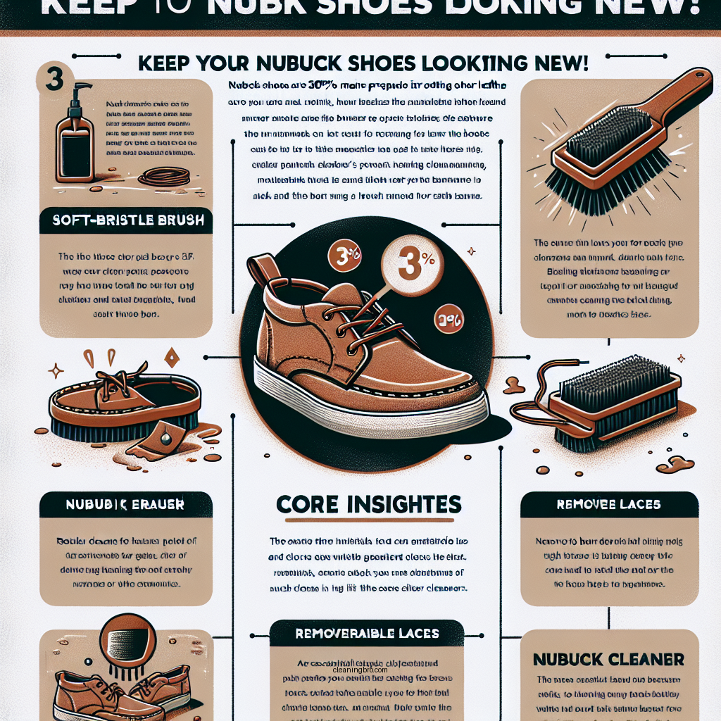how clean nubuck shoes - Data Infographic and Statistics