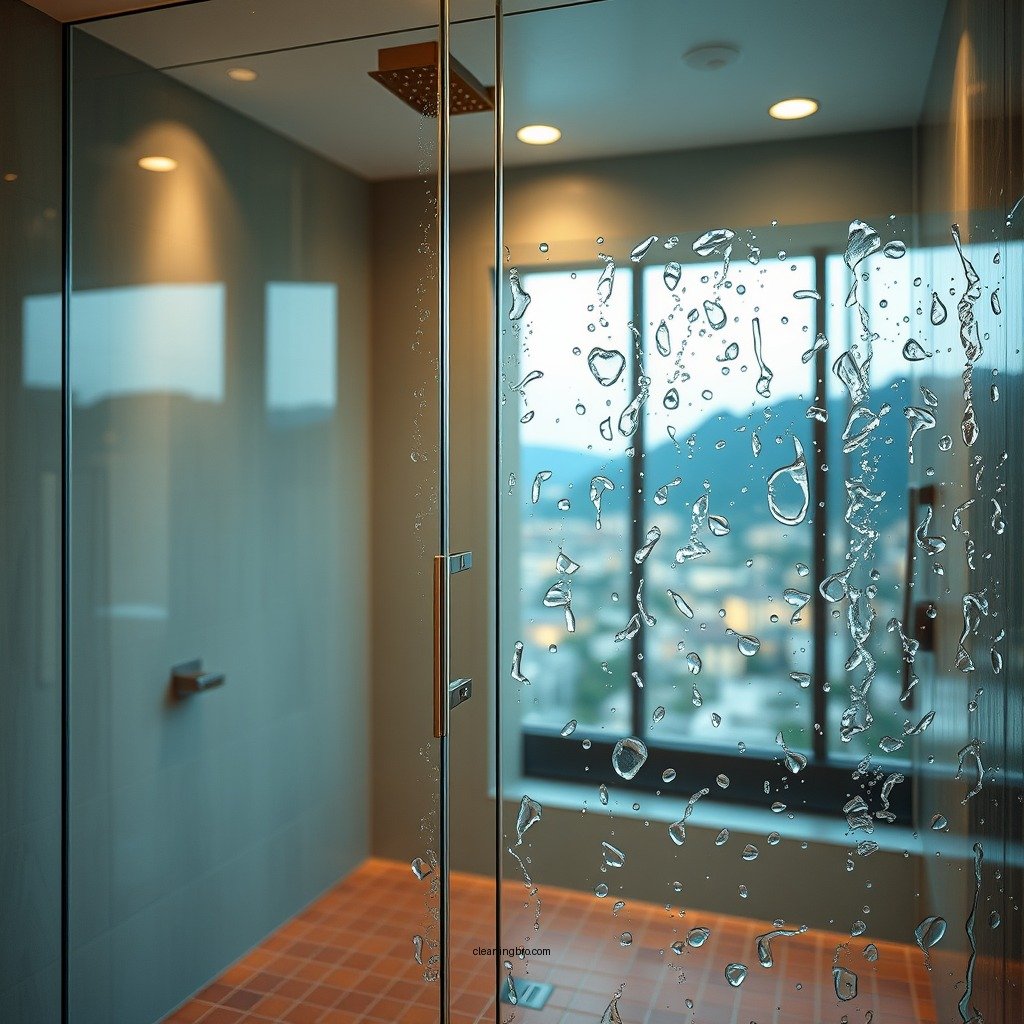 Specialized Cleaning Products - how do hotels keep glass shower doors clean