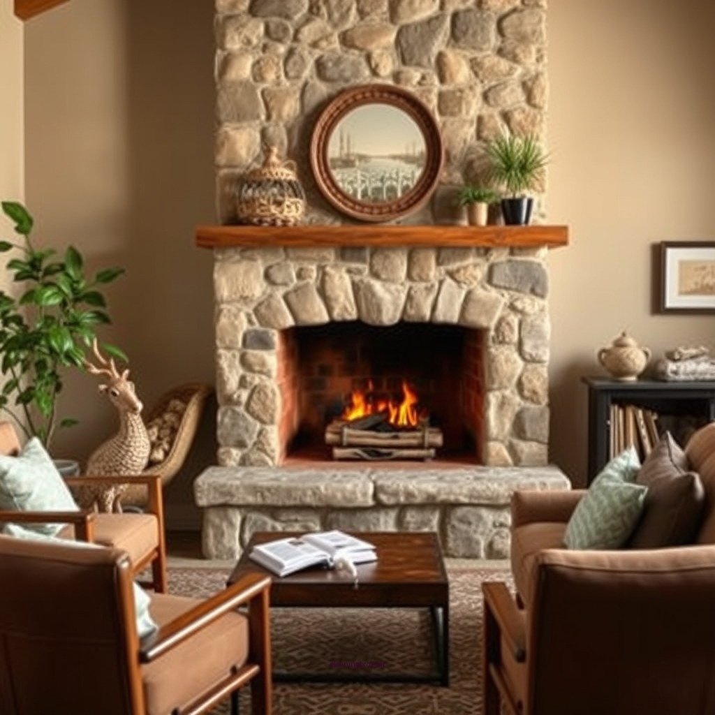 Prepare the Area - how do i clean a stone fireplace