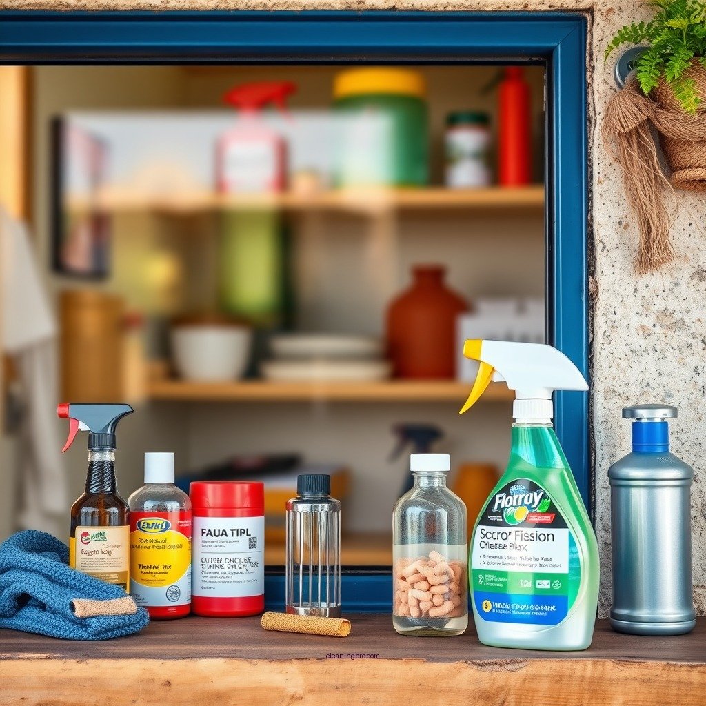 Essential Cleaning Supplies - how do i clean aluminium window frames