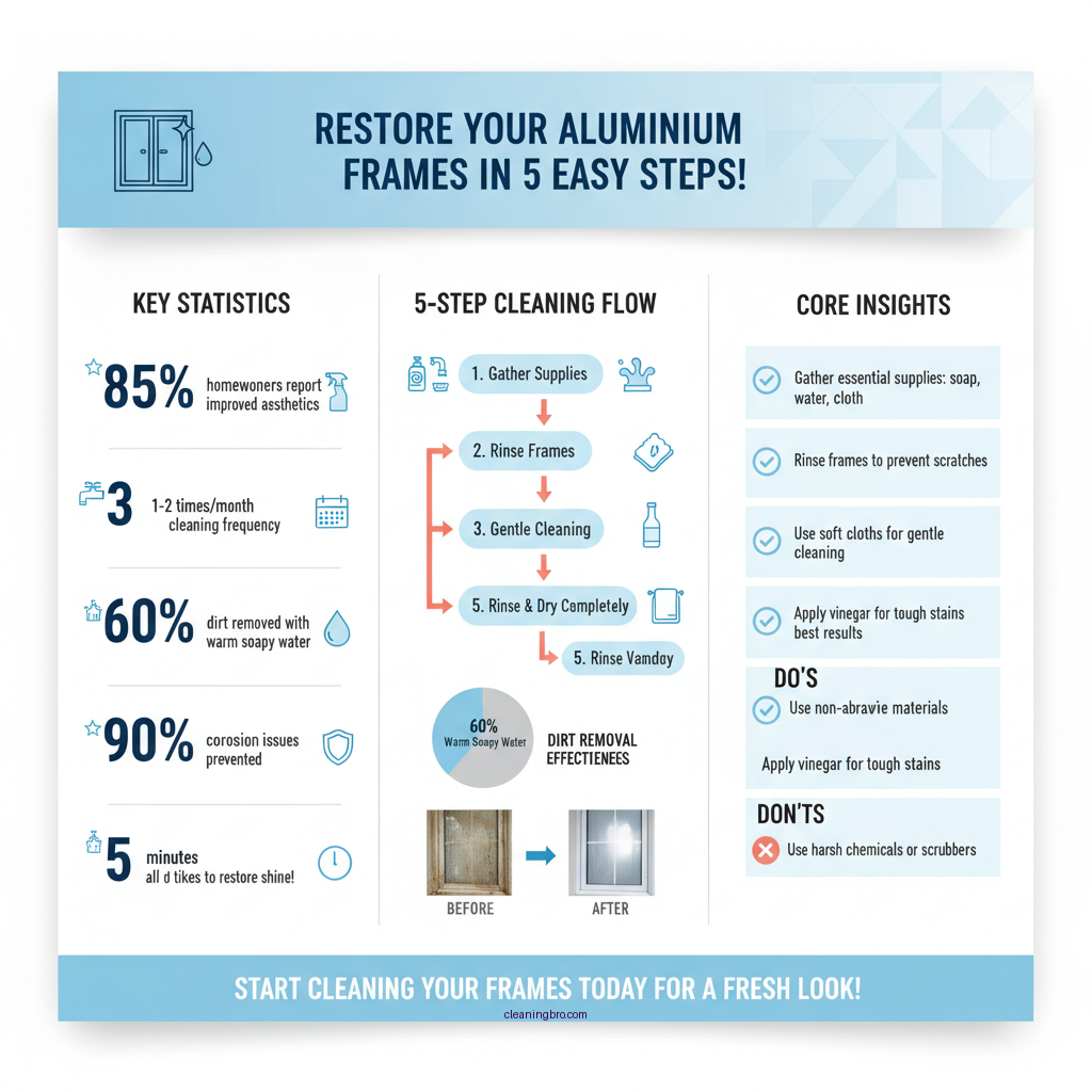 how do i clean aluminium window frames - Data Infographic and Statistics