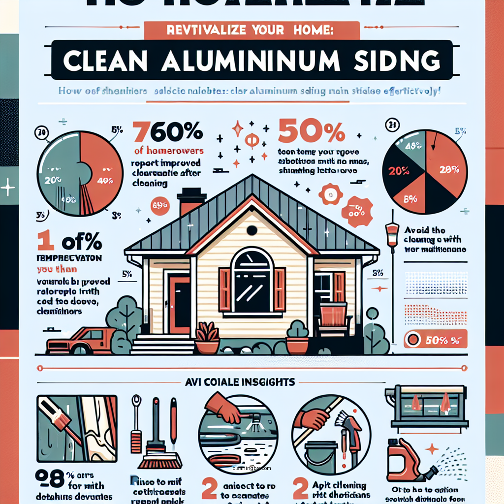 how do i clean aluminum siding - Data Infographic and Statistics