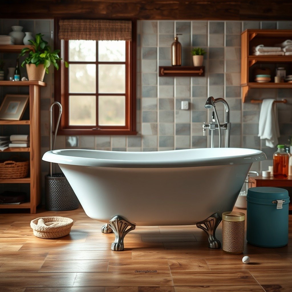 Essential Cleaning Supplies - how do i clean an acrylic bathtub