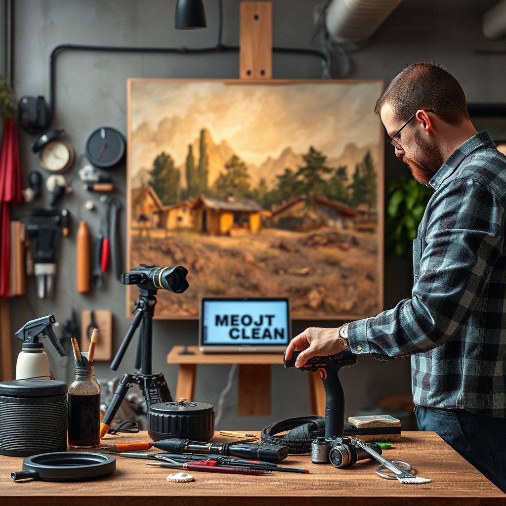 Tools You’ll Need - how do i clean an oil painting on canvas