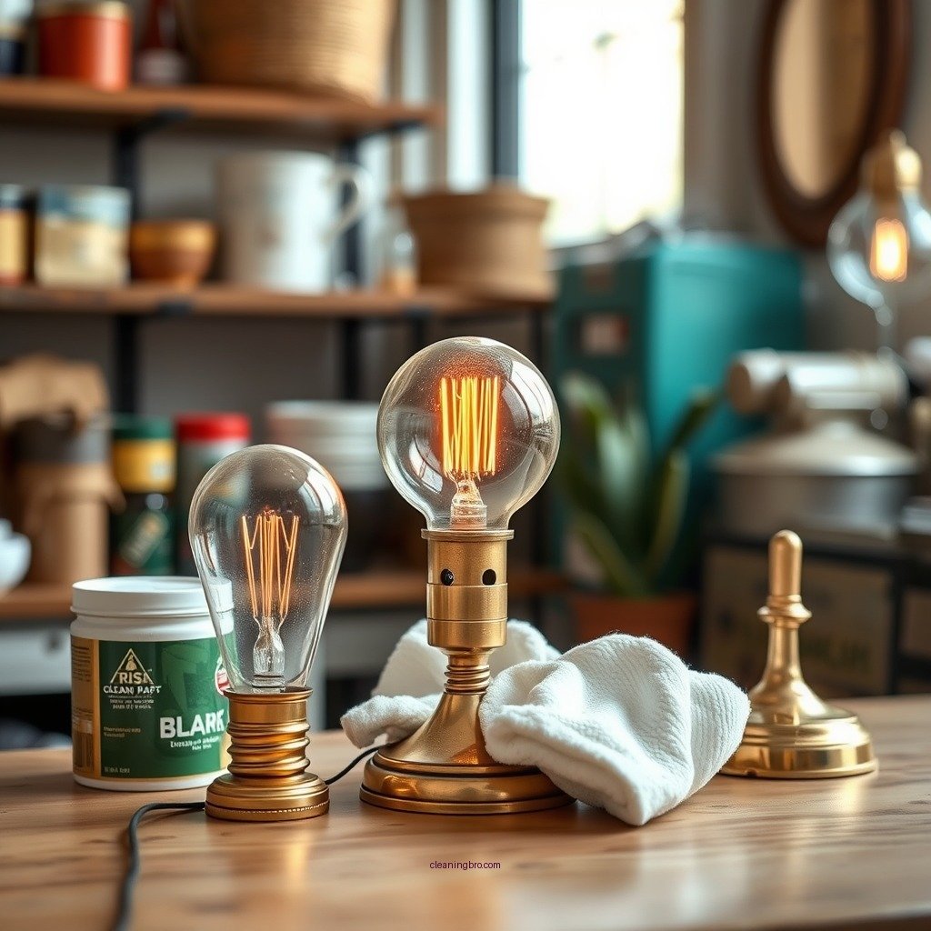 Essential Cleaning Supplies - how do i clean brass lamps
