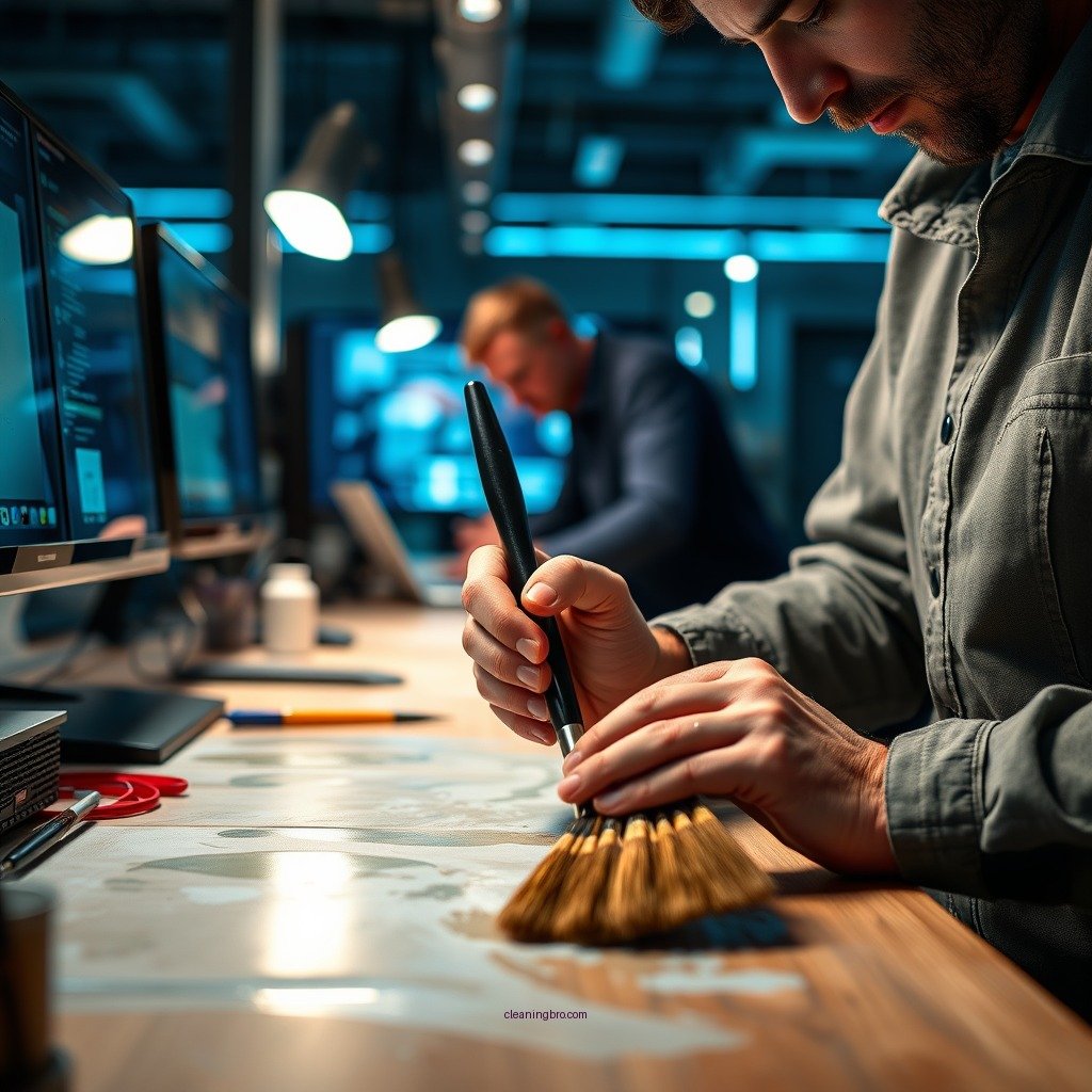 Step-by-Step Cleaning Process - how do i clean enamel paint from brushes