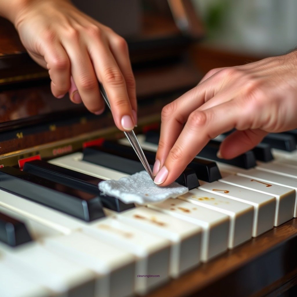 Step-by-Step Cleaning Process - how do i clean ivory piano keys