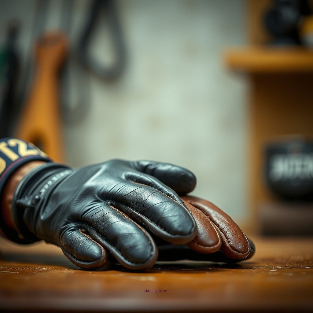 Preparing for Cleaning - how do i clean leather gloves