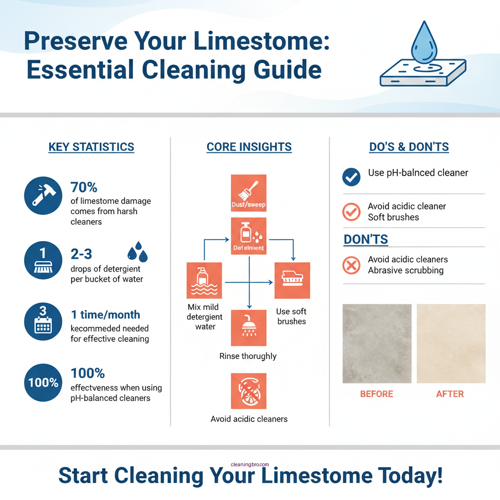 how do i clean limestone - Data Infographic and Statistics