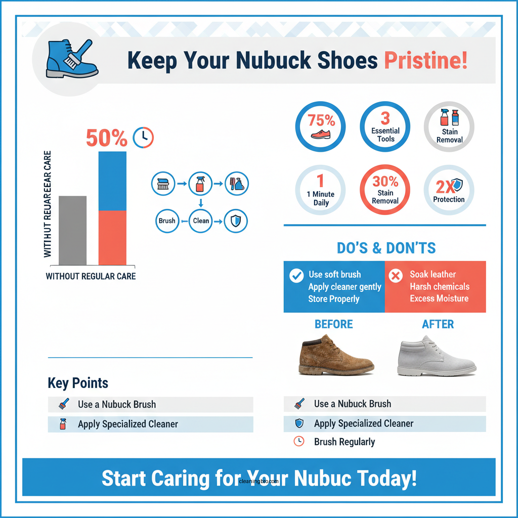 how do i clean nubuck leather shoes - Data Infographic and Statistics