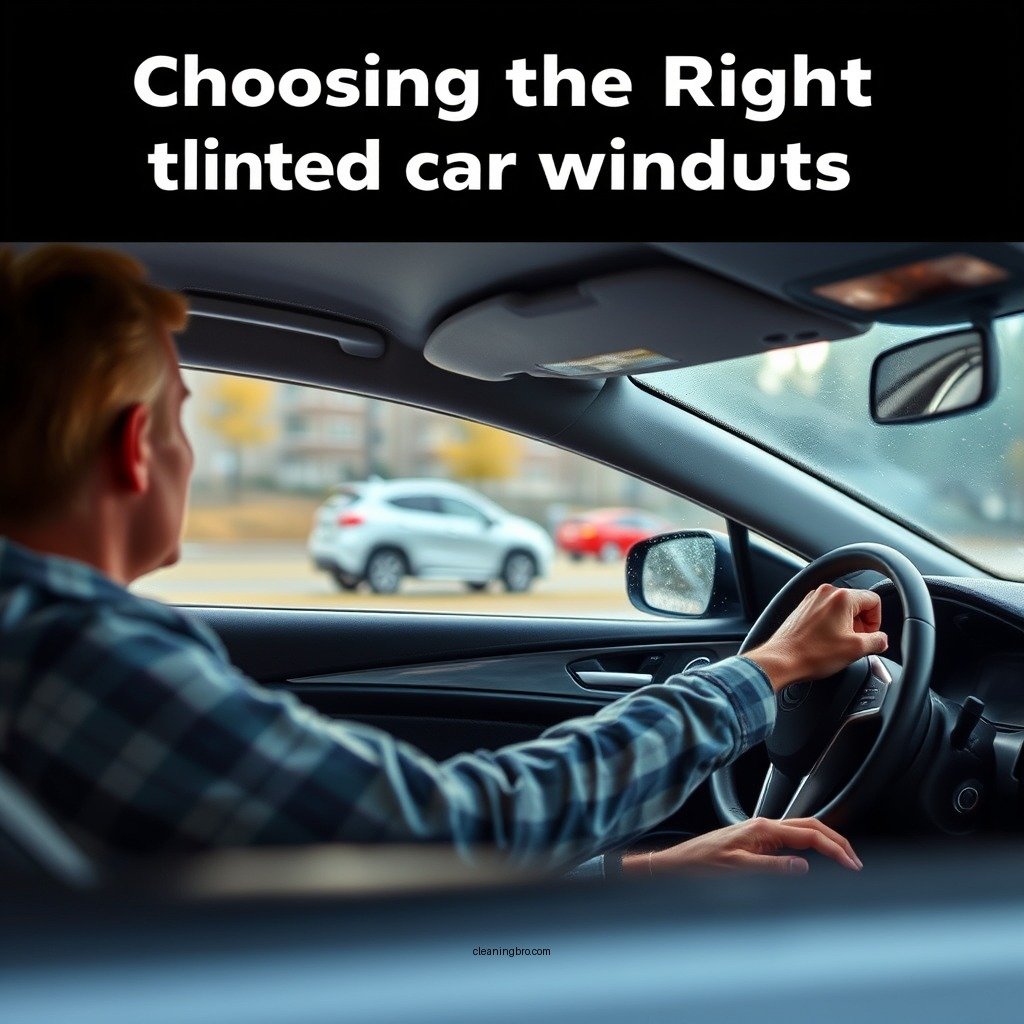 Choosing the Right Cleaning Products - how do i clean tinted car windows